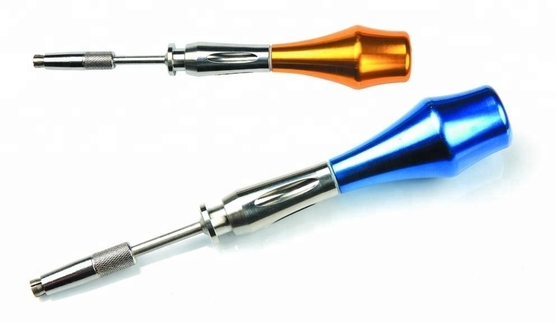Titanium hợp kim dụng cụ chỉnh nha răng tay cầm răng của vít mini