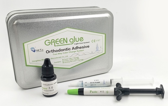 Dental Bonding Orthodontic Adhesives Light Cure BIOM Đổi màu nóng Glu xanh