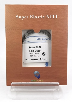 Siêu đàn hồi chỉnh nha NiTi archwire tròn và hình chữ nhật cho vật liệu nha khoa