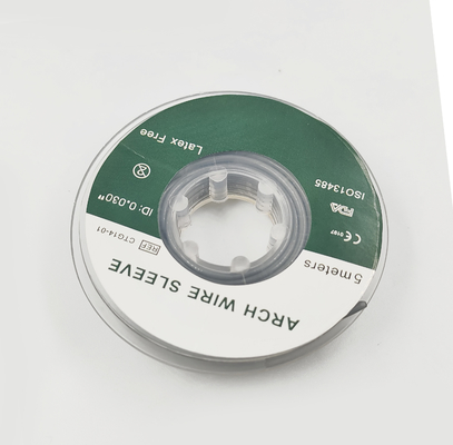 Vật liệu mềm Xương chỉnh hình Dental Elastic Xương chỉnh hình Archwire Sleeve
