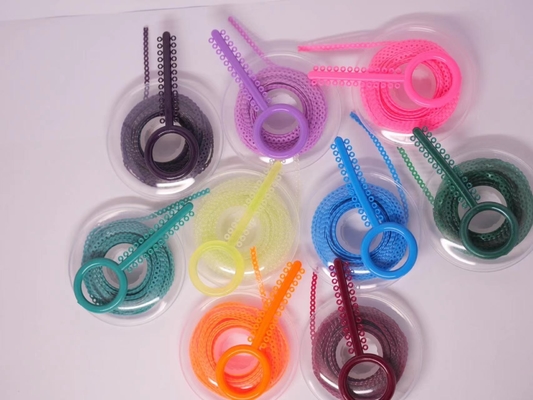 Màu sắc Orthodontic dài ngắn khóa dây chuyền điện Tungsten Carbide vật liệu